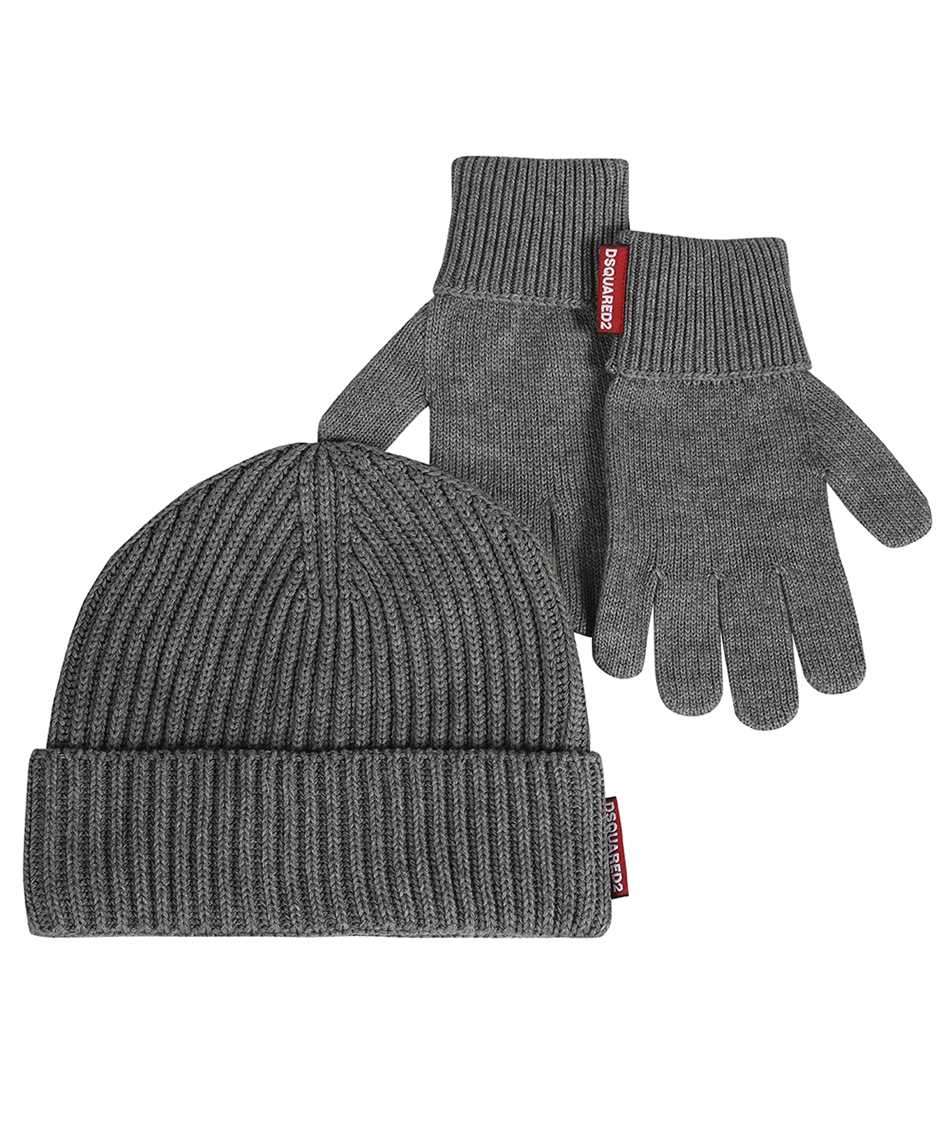 grey dsquared beanie