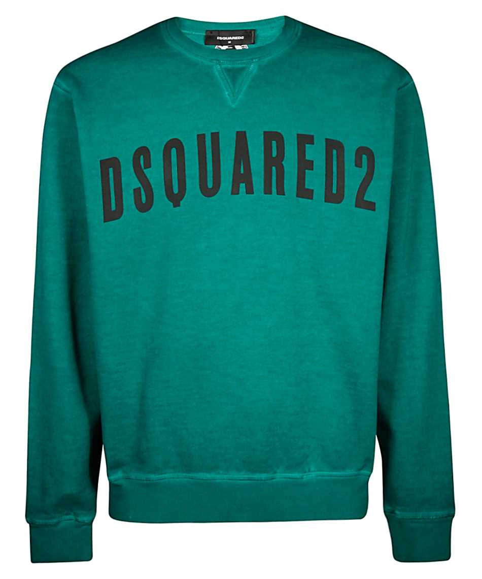 felpa dsquared verde