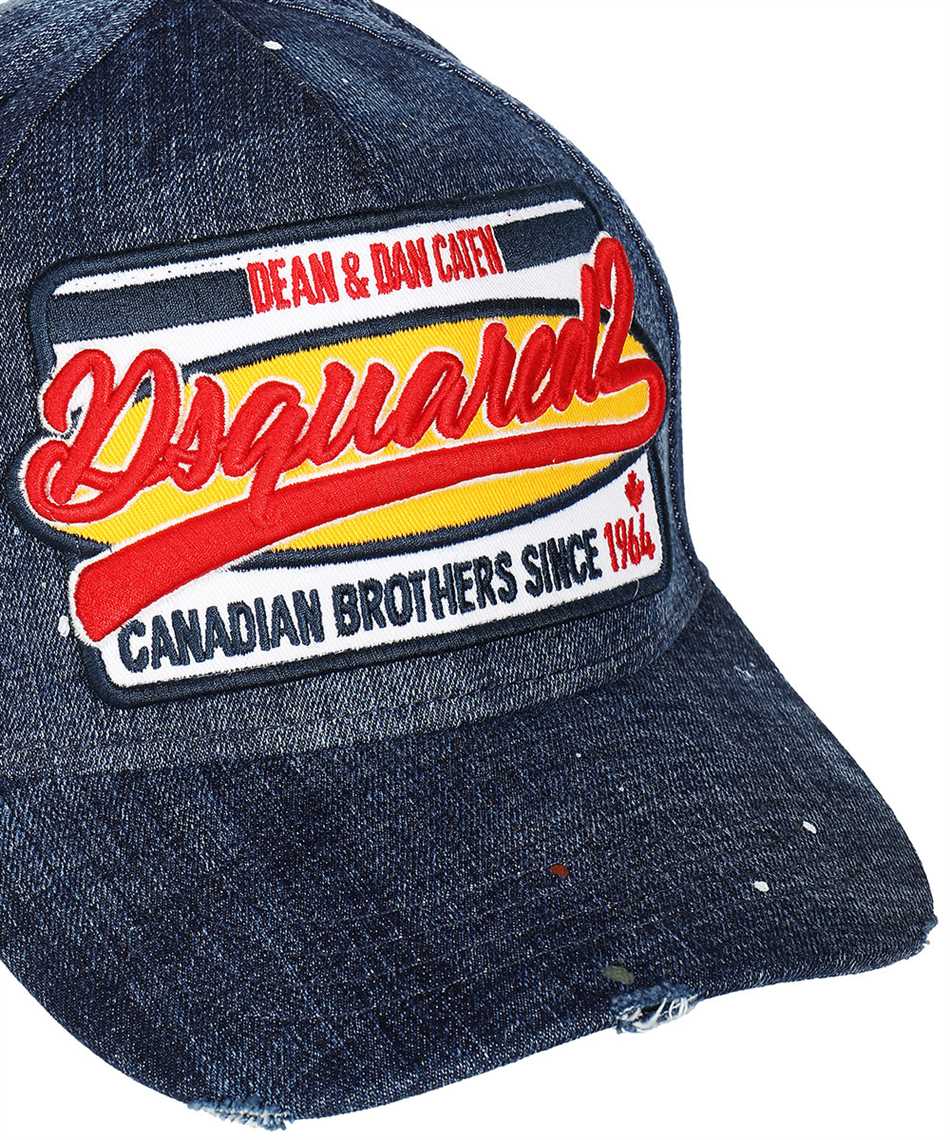 blue dsquared cap