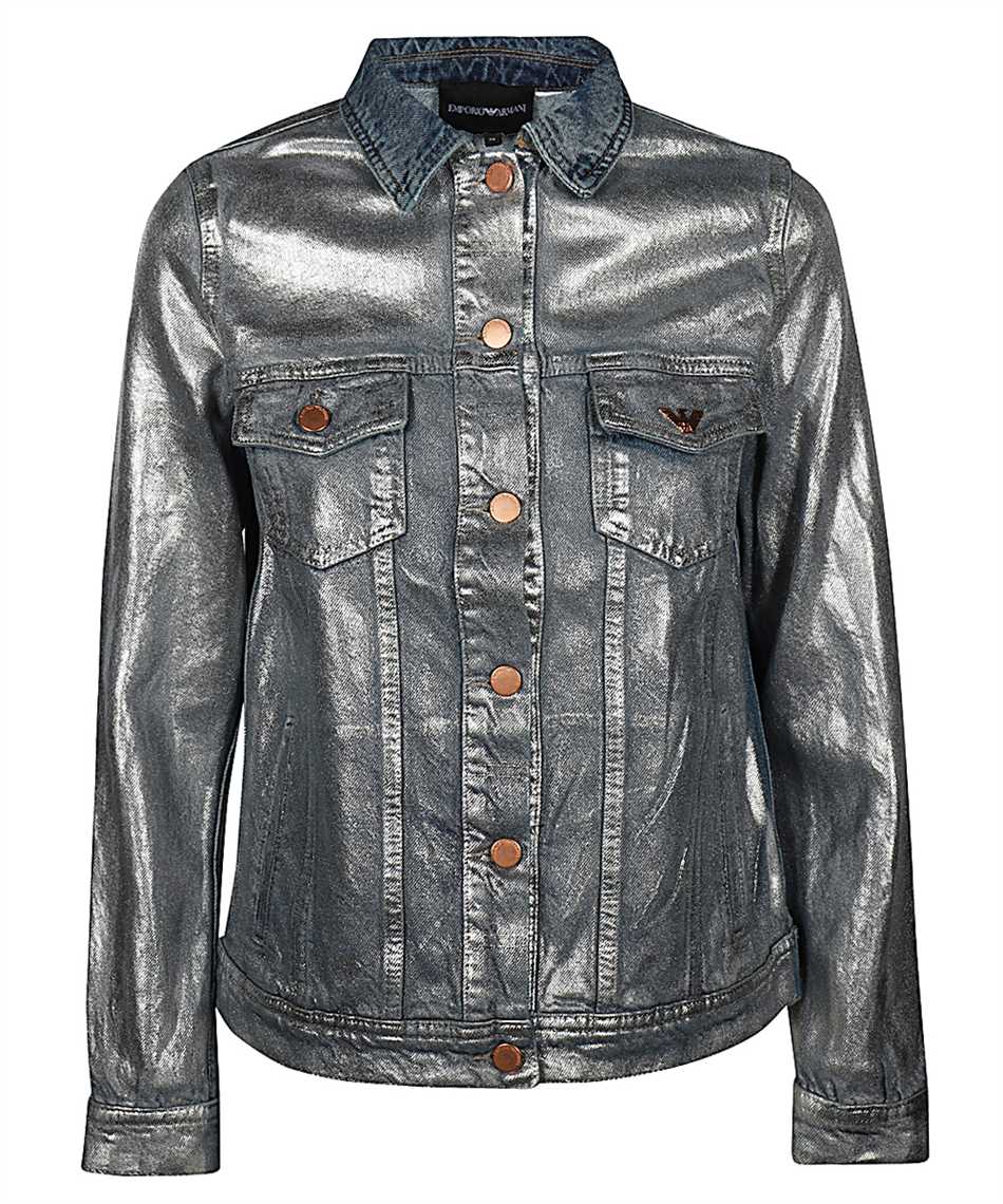 armani silver jacket