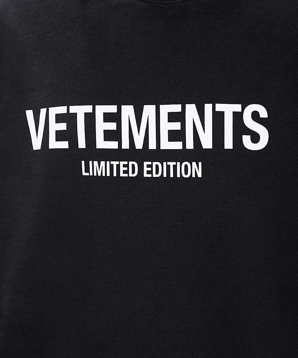 Vetements UA65HD250L LIMITED EDITION LOGO Sweatshirt 3