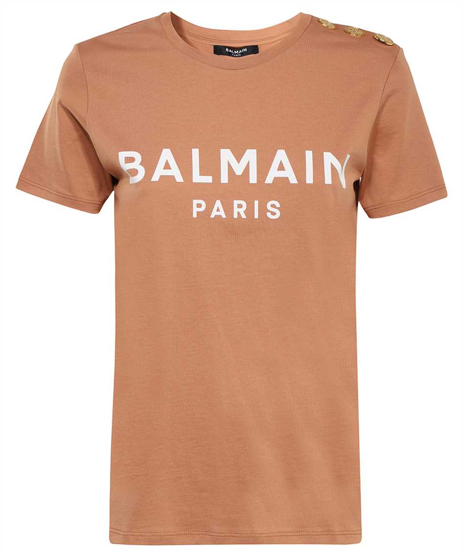 Balmain AF0EF005BB02 3 BTN PRINTED BALMAIN T-Shirt 1