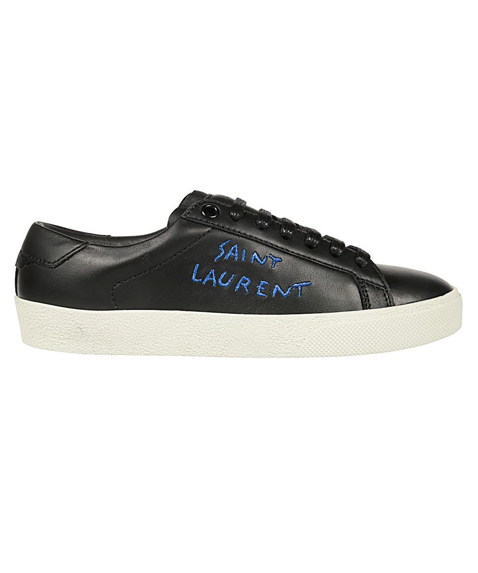 black saint laurent sneakers