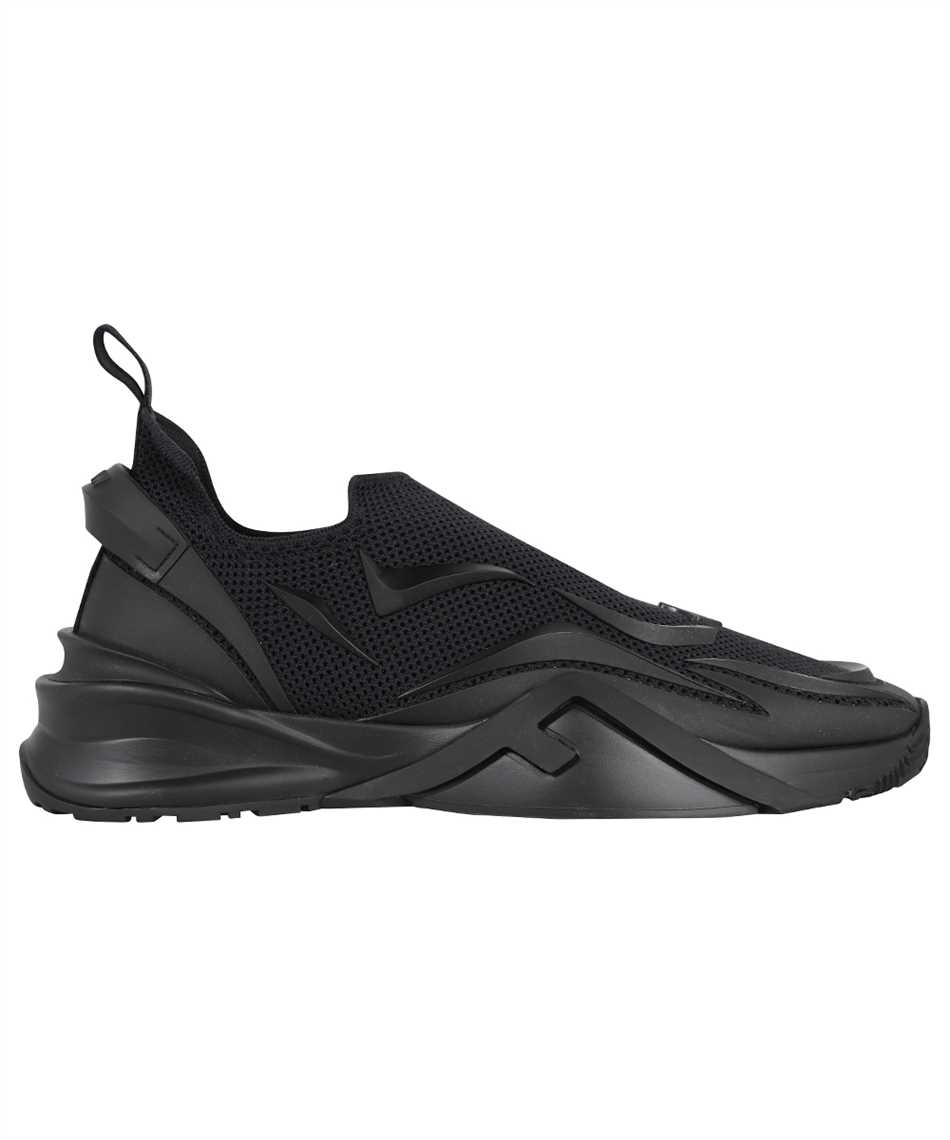 Fendi 7E1504 AHI8 FLOW Sneakers Black