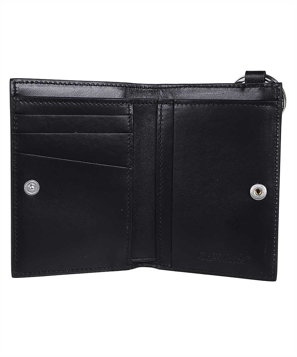 Off-White OMNC09AF25LEA002 HERITAGE CW MULTILOGO Portafoglio 3