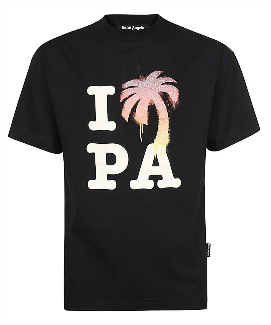 Palm Angels PMAA001F23JER001 I LOVE PA T-shirt 1