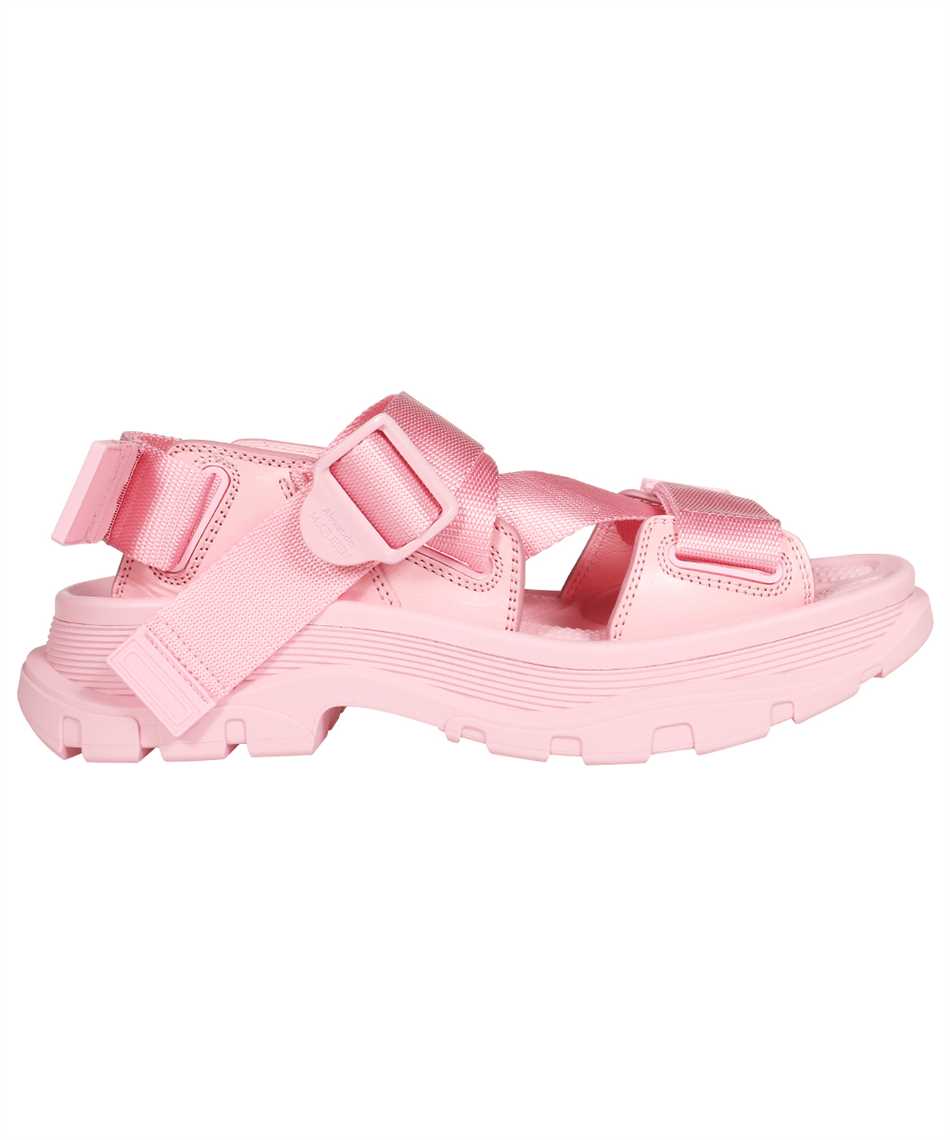 alexander mcqueen pink sandals
