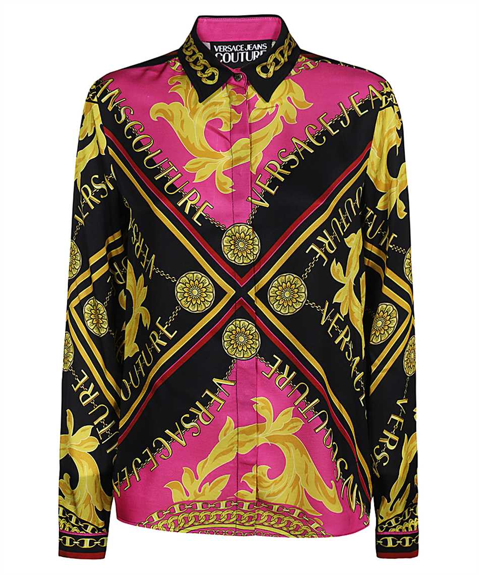 Versace Jeans Couture 75HAL2A1 NS349 LOGO COUTURE-PRINT Camicia 1