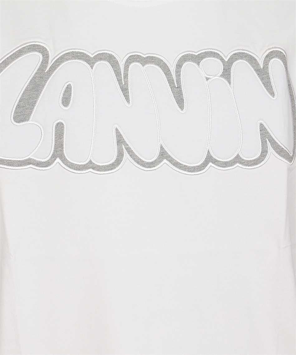 Lanvin RM TS0012 J315 P26 EMBROIDERED LOGO T-shirt 3