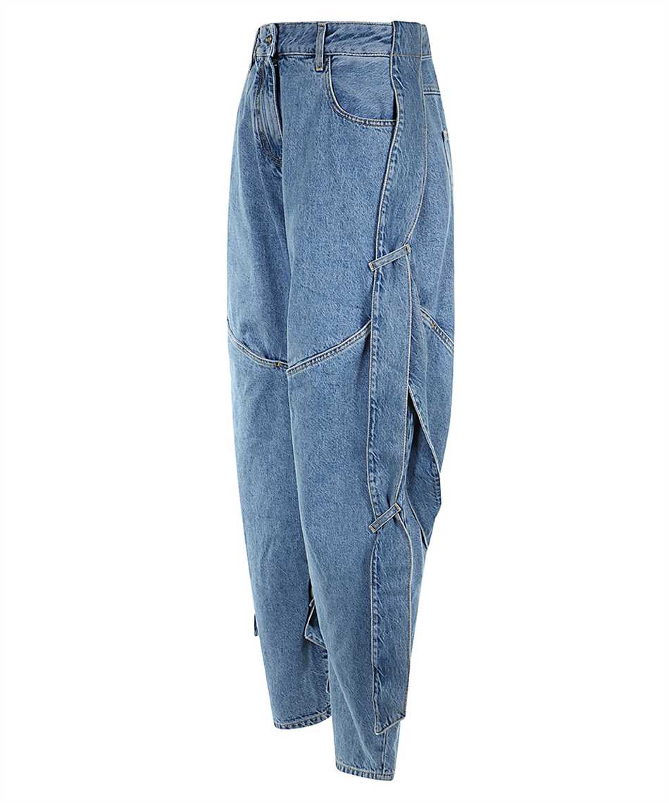 The Attico 260WCP00279 DDD116AA Tie-embellished Hose 3