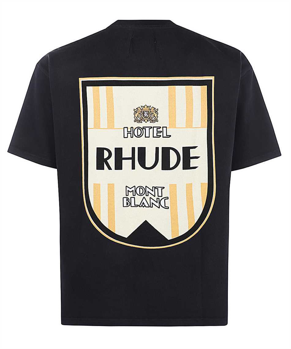 Rhude RHPF24TT04012 MONT-BLANC HOTEL T-shirt 2