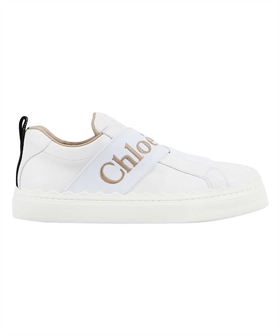 white chloe sneakers