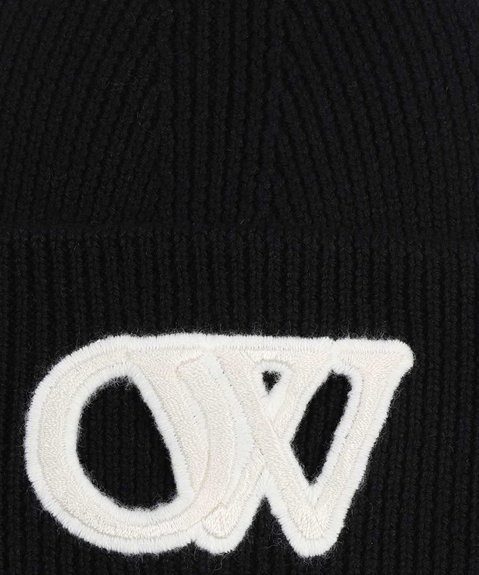 Off-White OWLC018F23KNI001 CUT OUT OW LOOSE Mütze 3