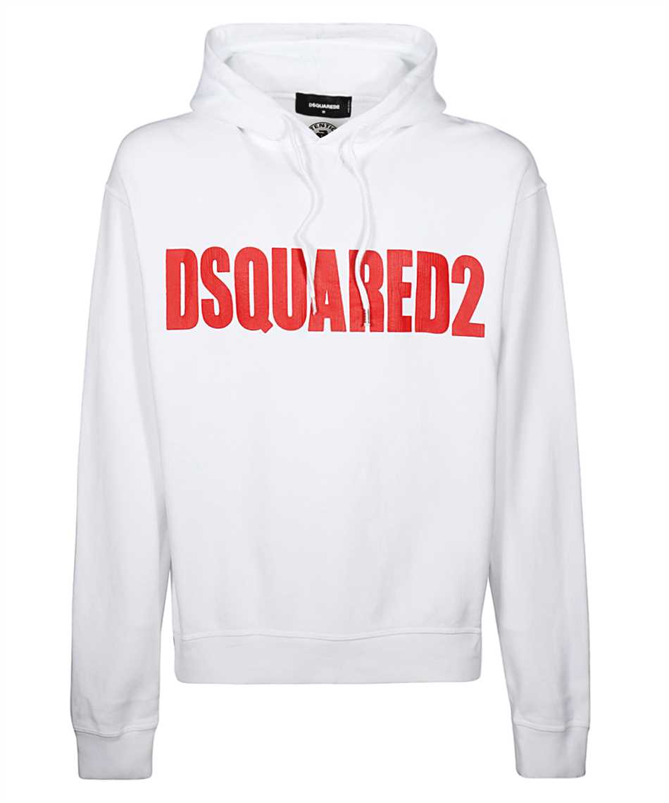 white dsquared hoodie