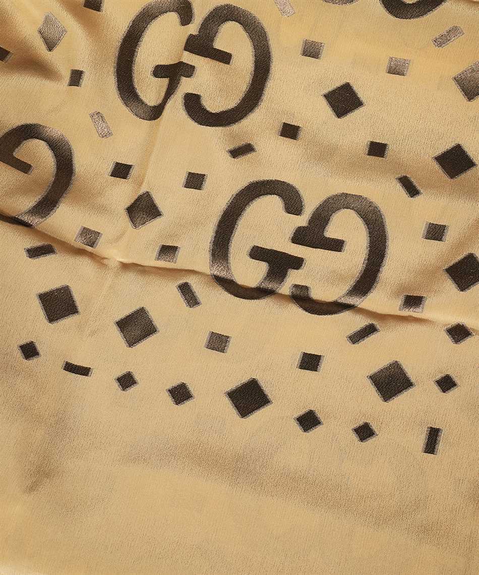 Gucci 661568 3GA26 GG FIL COUP� LAM� Scarf 2