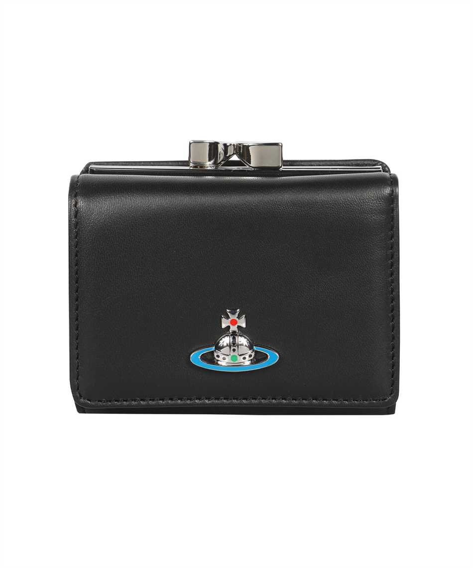 Vivienne Westwood 51010018 L001L PF NAPPA SMALL FRAME Wallet Black