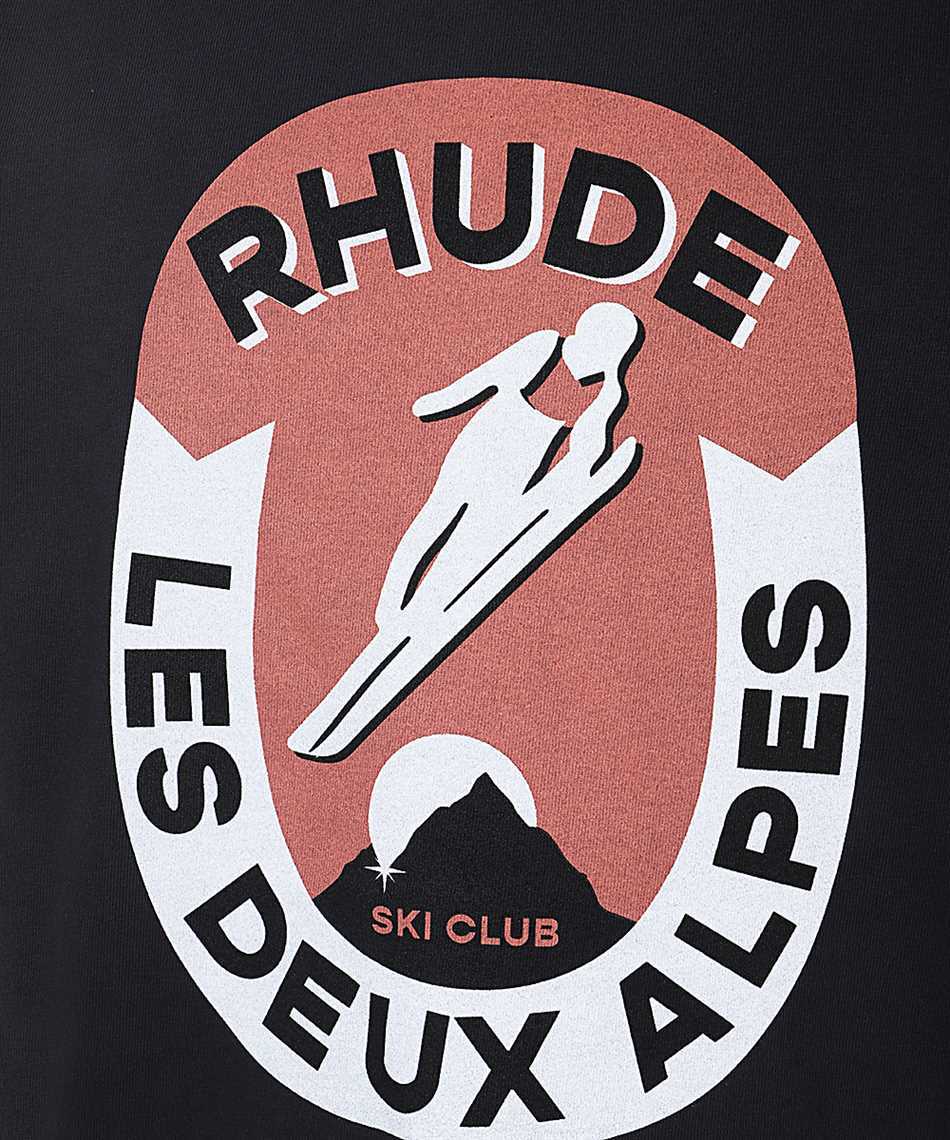 Rhude RHPF24TT02012 LES DEUX ALPES T-shirt 3