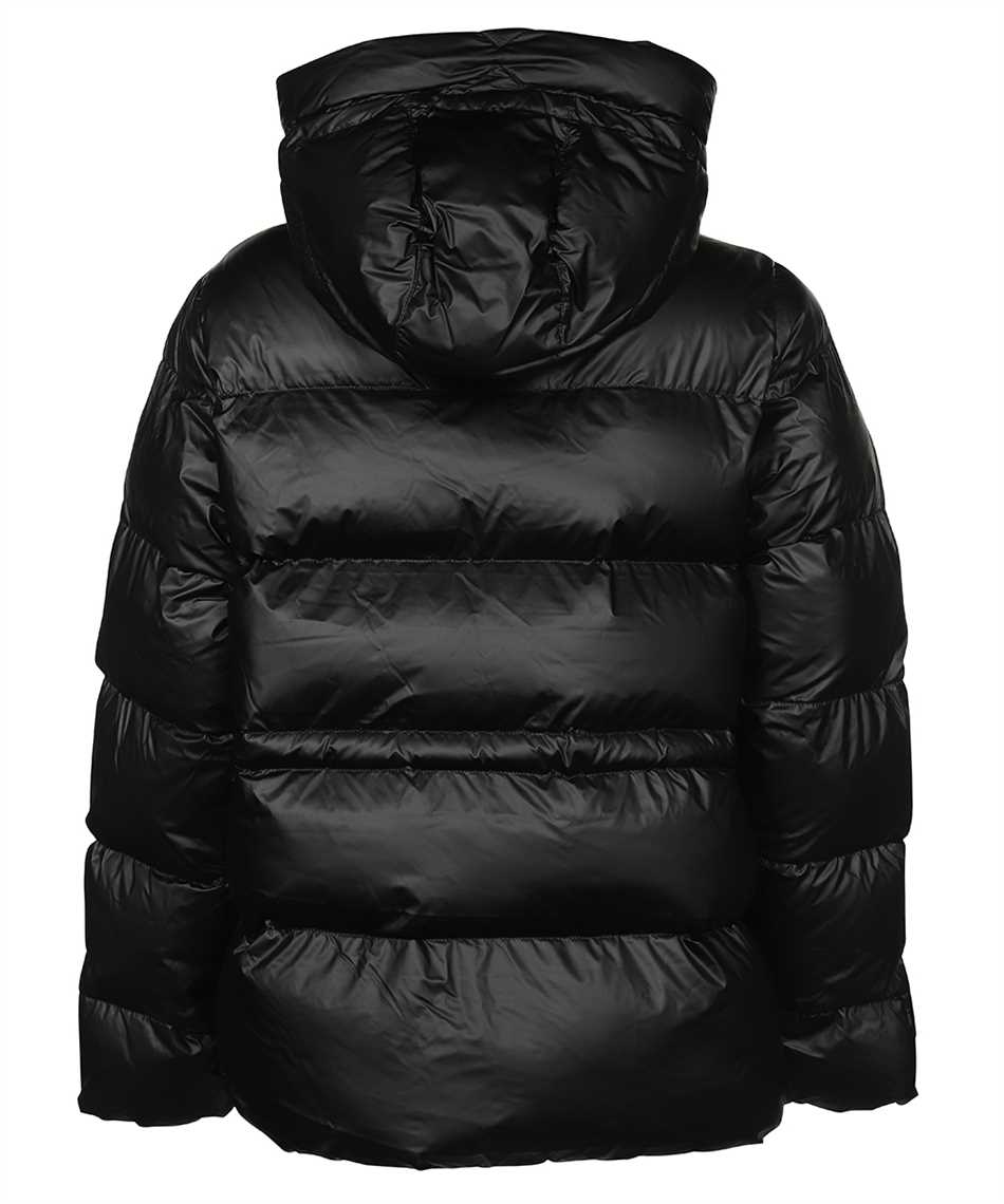 a line puffer jacket