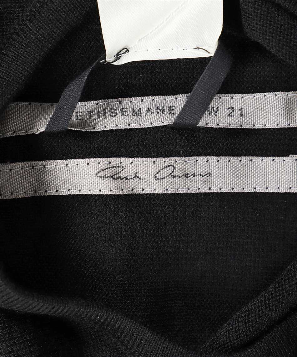 RICK OWENS GIMP BALACLAVA BLACK FW22 - doshaburi