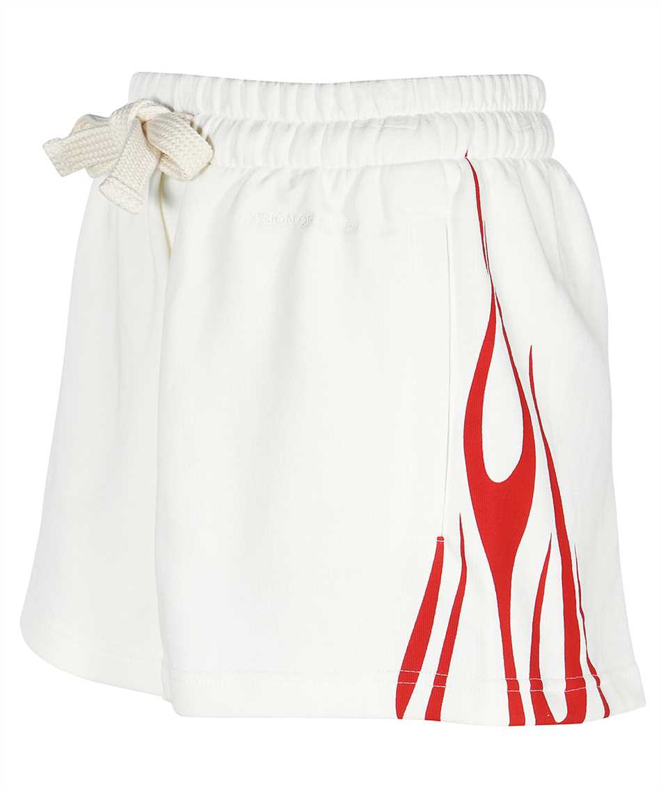Vision Of Super VSD00665 RED FLAMES Shorts 3
