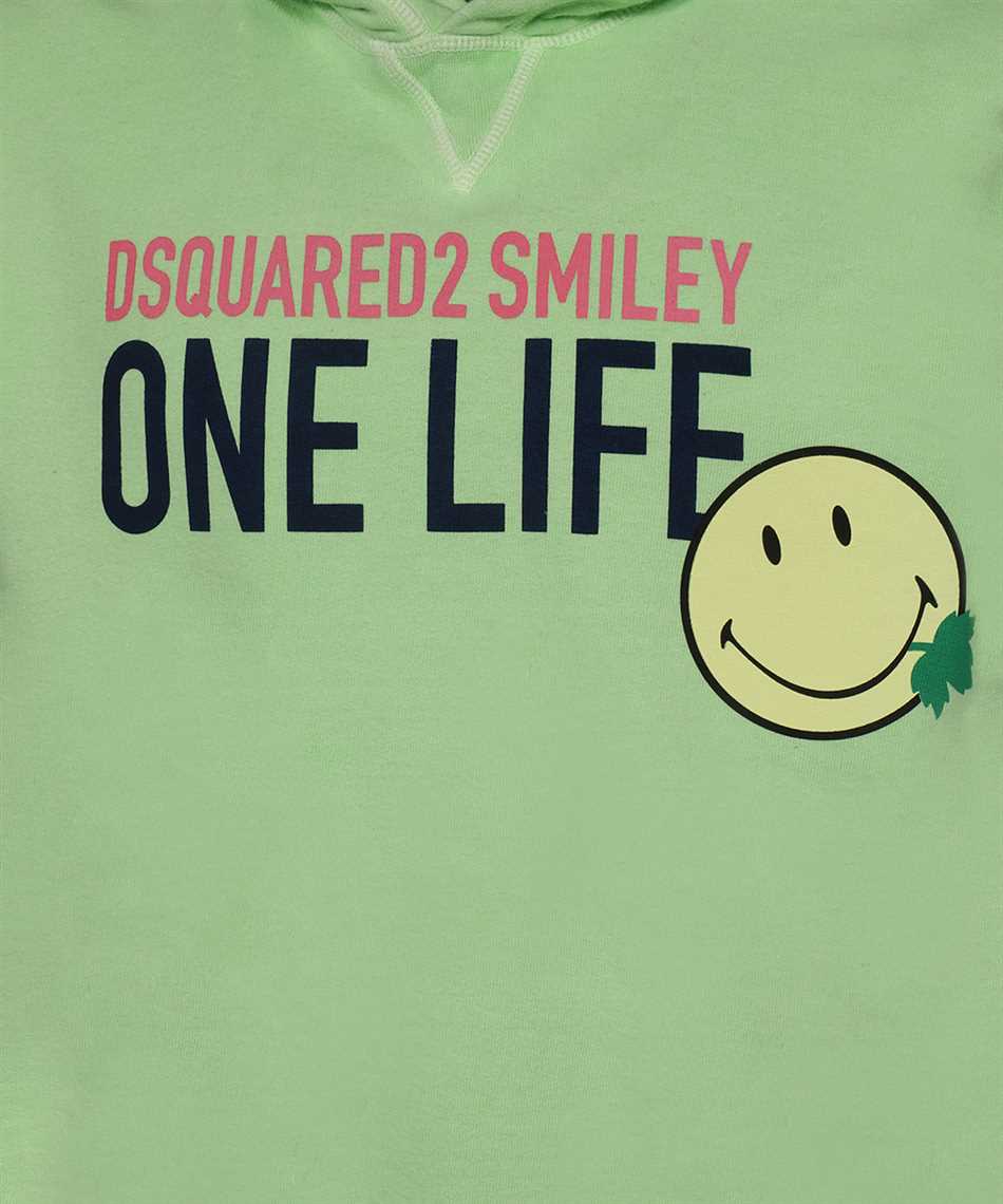 Dsquared2 S78GU0057 S25535 SMILEY ORGANIC COTTON COOL FIT Hoodie 3