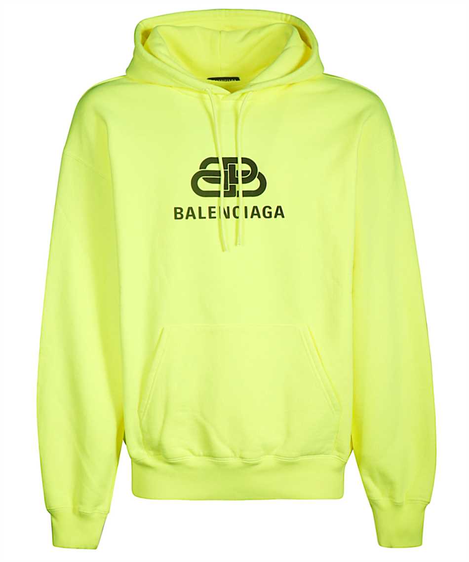 balenciaga yellow hoodie