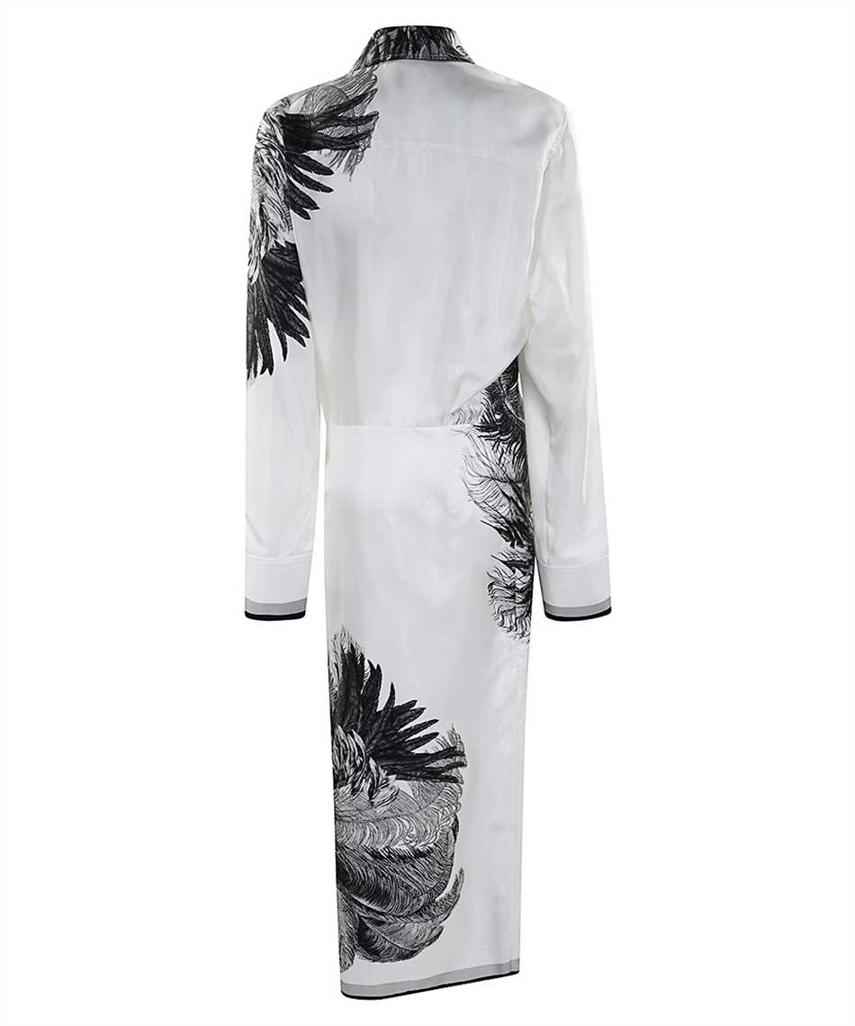 The Attico 260WCW00257 SSS028PR Feather Print Abito 2