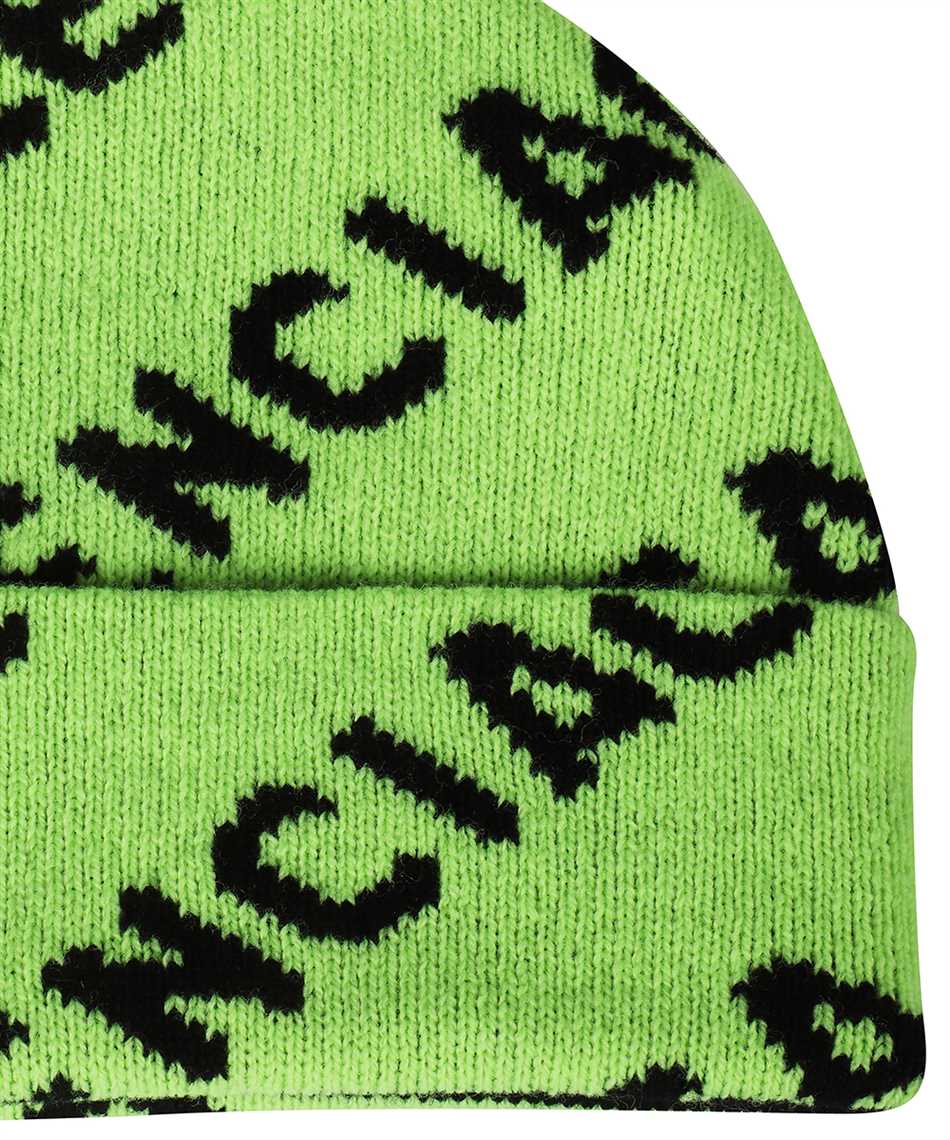 green balenciaga beanie