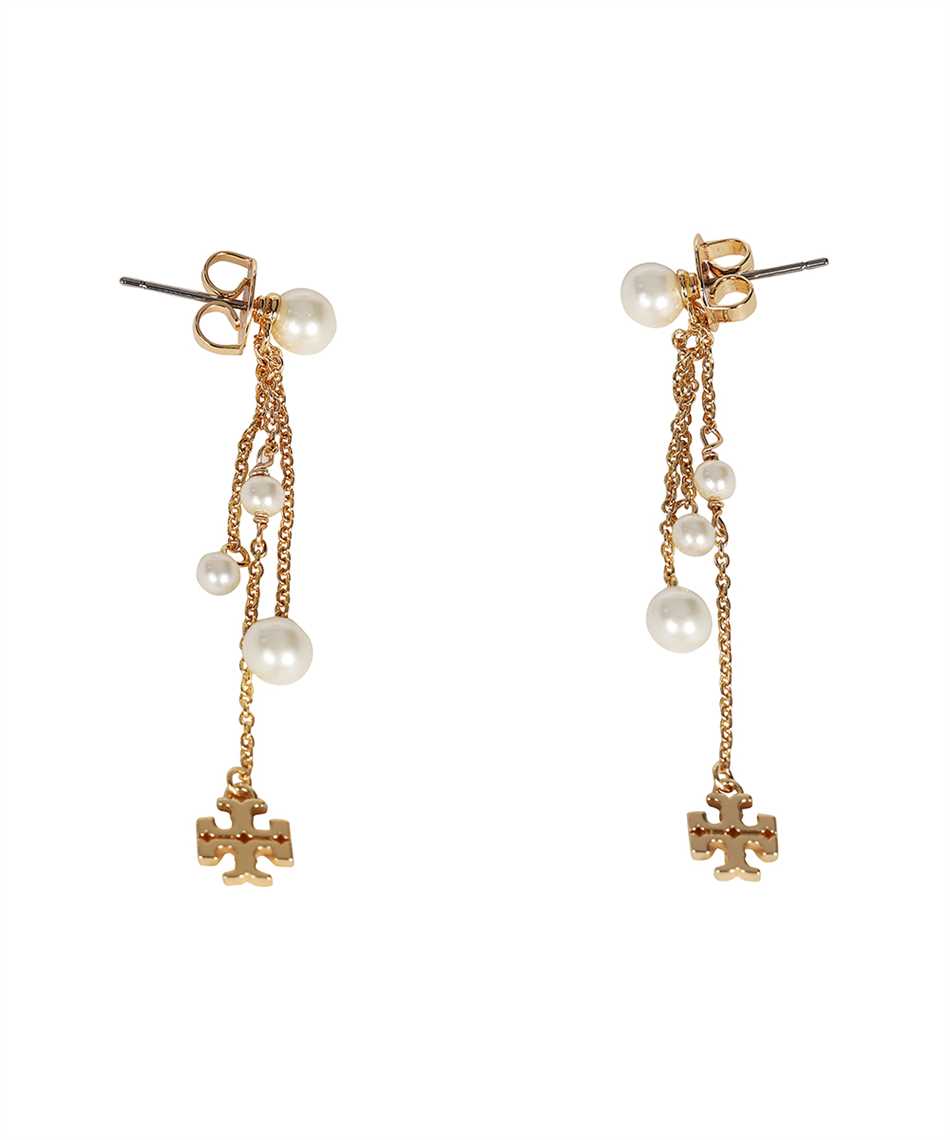 Tory Burch Kira Clover Drop Earrings in Tory Gold