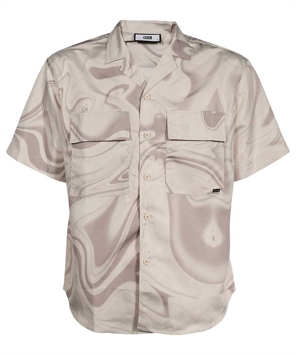 Balr. Charlie Marble Short Sleeve Shirt Hemd 1