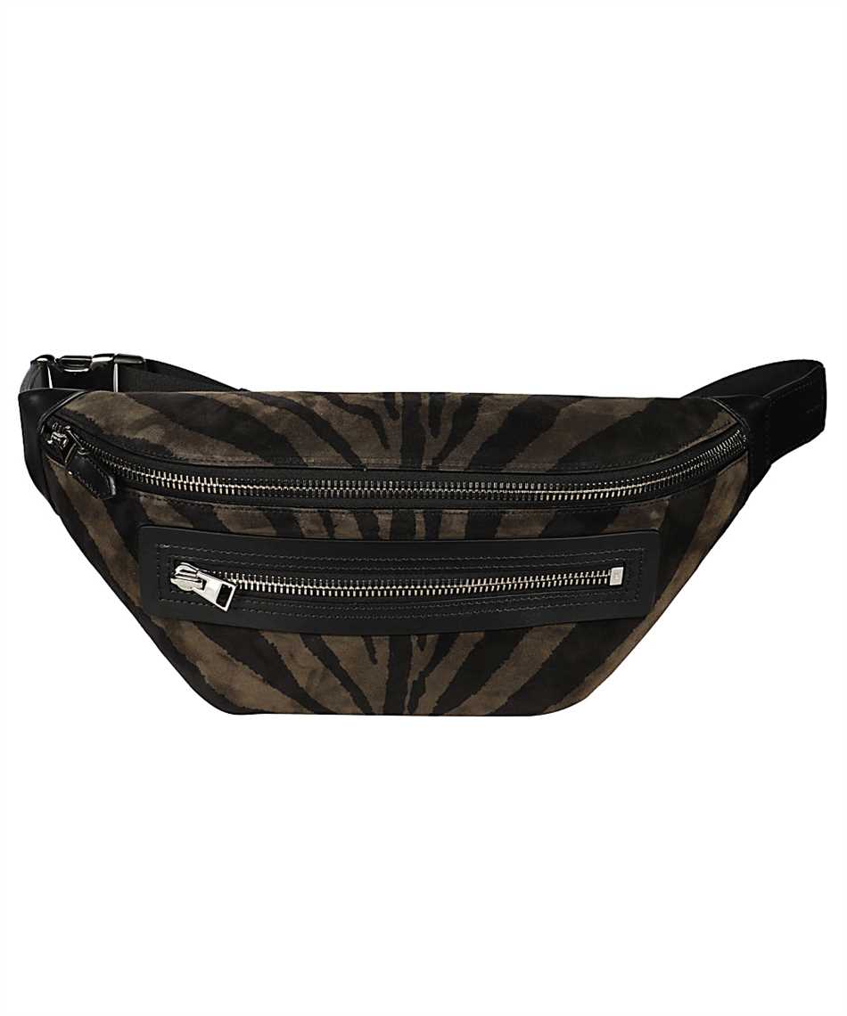 suede waist bag