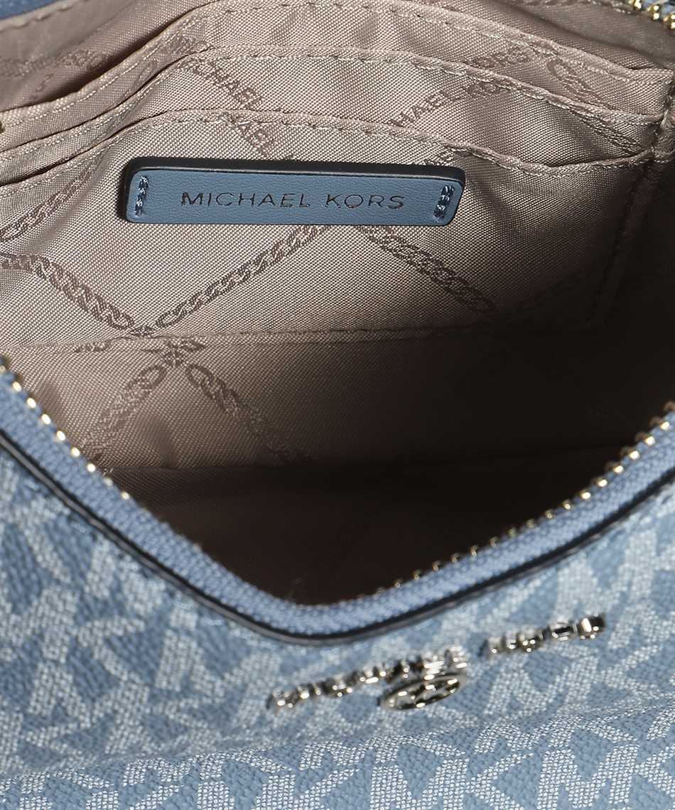Michael Kors Jet Set Charm Small Logo Shoulder Bag In Blue | ModeSens