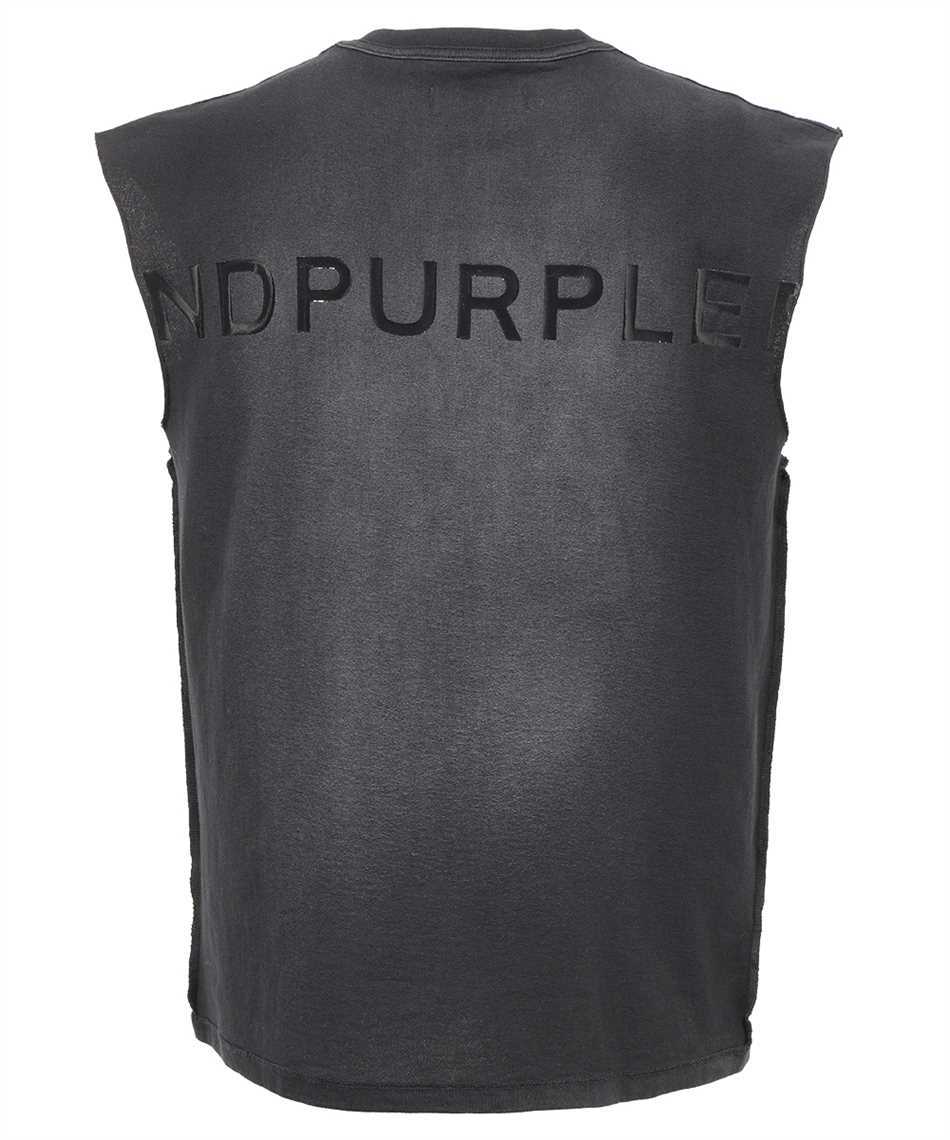 Purple Brand P103 JBBW124 TEXTURED JERSEY SLEEVELESS T-shirt 2