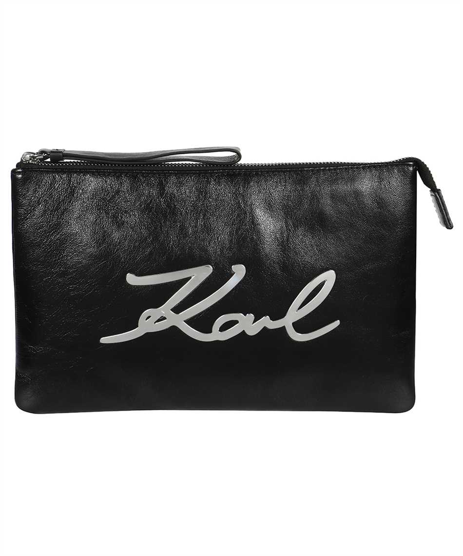 Karl Lagerfeld 220W3213 K/SIGNATURE SOFT DOUBLE Bag Black