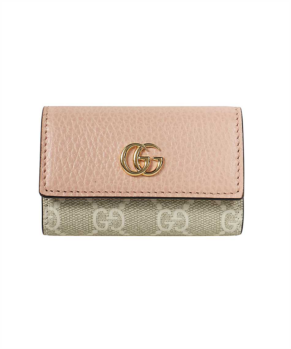 Gucci 456118 AACFE GG MARMONT Key holder Pink