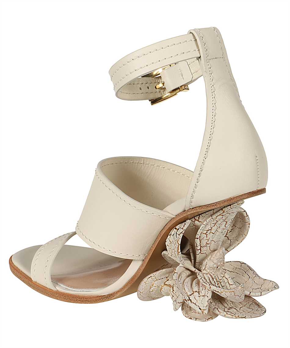flower wedge sandals
