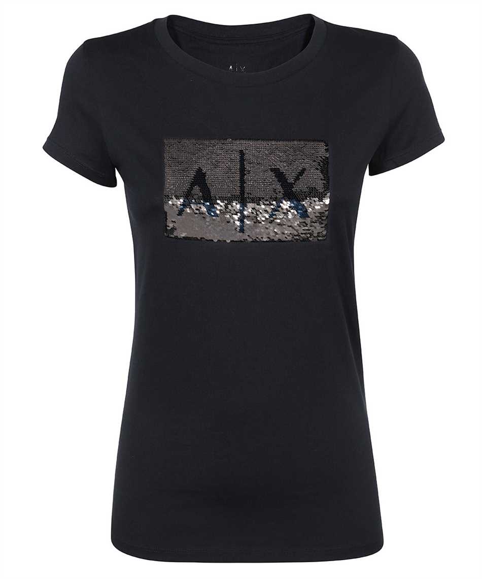 Armani Exchange 8NYTDL YJ73Z SEQUIN LOGO T-shirt Blue