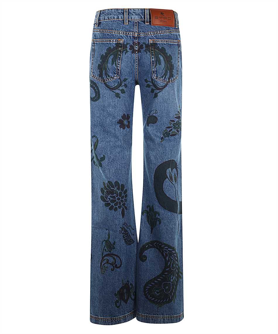 Etro WRNB0029 AKC92 LONG FLARED Jeans 2