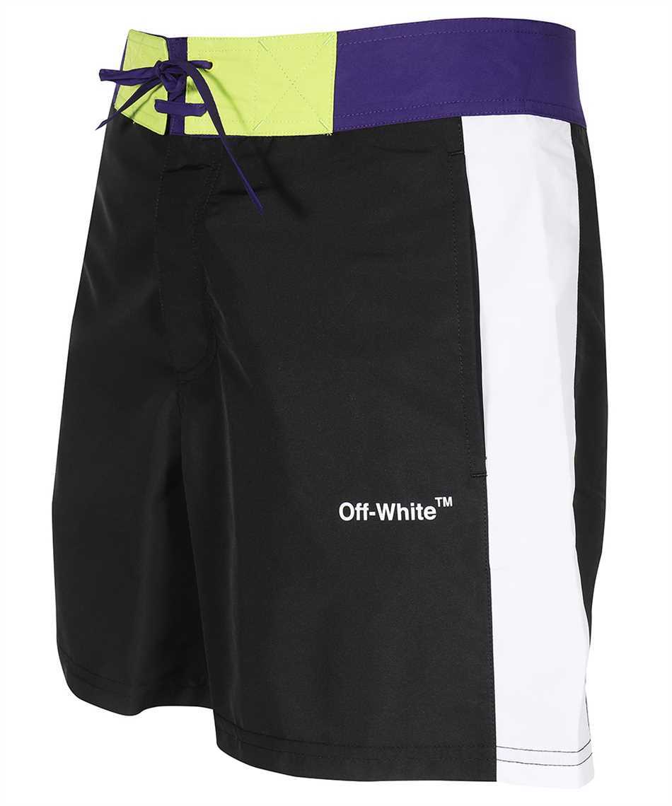 Off-White OMFD003S23FAB001 ARROW BLOCK SUNSET Swimwear 3