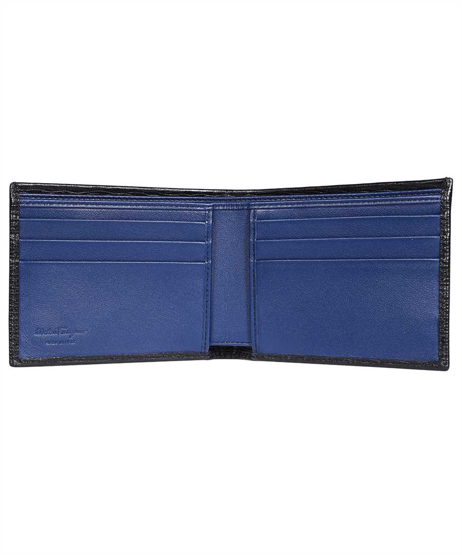 Ferragamo Salvatore Revival Leather Wallet in Blue for Men