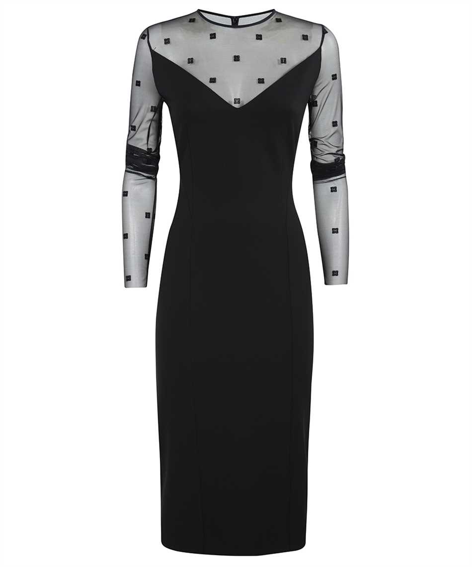 Givenchy BW21LD30XQ BI-MATERIAL 4G PATTERN Kleid 1