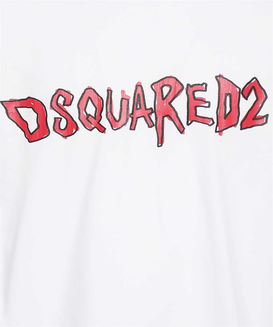 Dsquared2 S74GD0935 S23009 D2 ROCK SLOUCH T-shirt 3