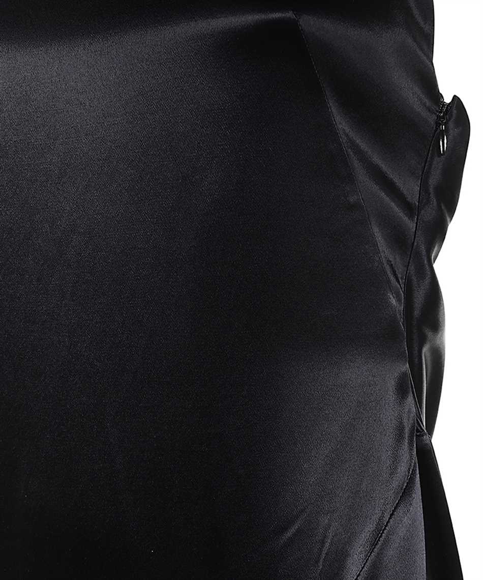 The Attico 260WCW00261 VVV102AA  Satin one-shoulder Abito 3