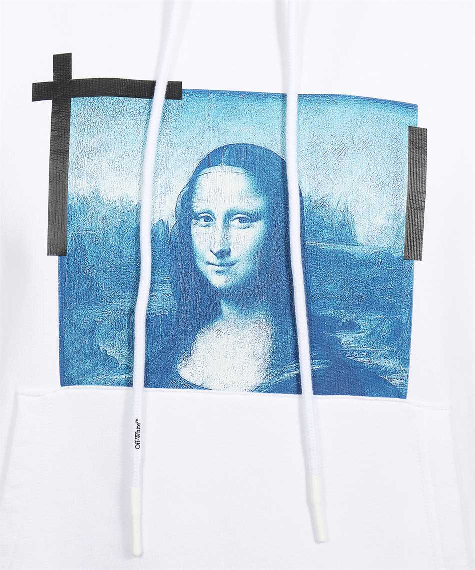 Off-White OMBB037C99FLE005 MONA LISA OVER Felpa 3