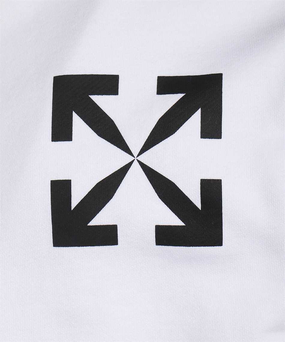 Off-White OMBE013C99FLE005 SINGLE ARROW SLIM ZIP Hoodie 3