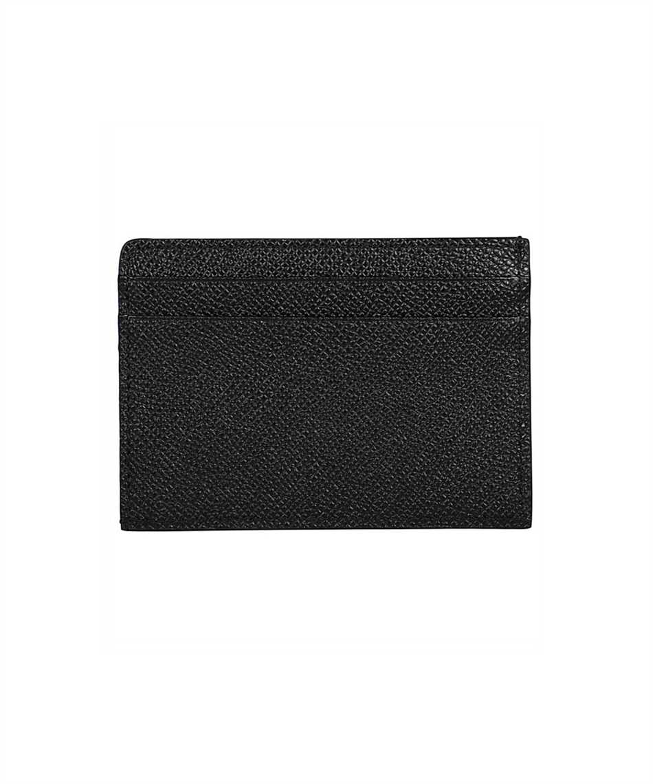 Burberry Icon-stripe Grained Leather Card Holder