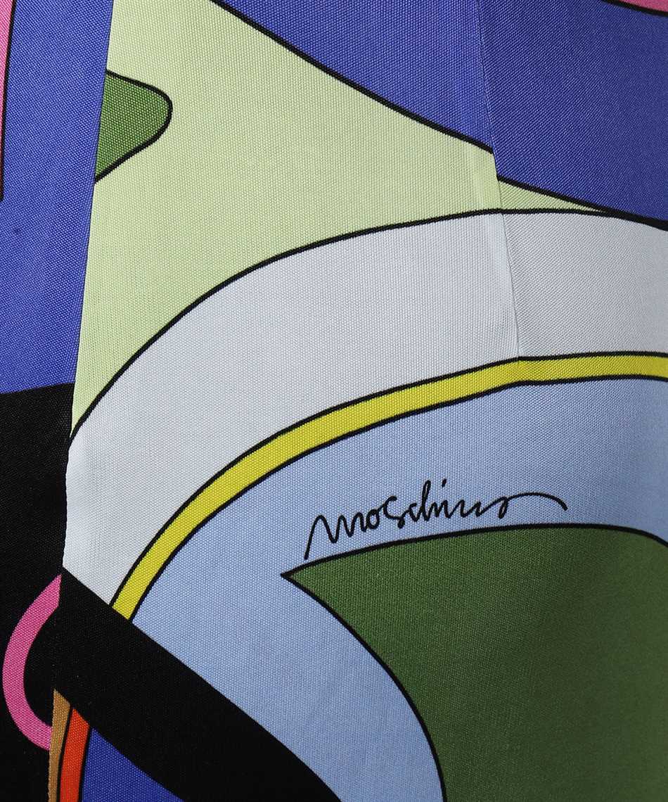 Moschino A0449 0556 GRAPHIC-PRINT SHORT Abito 3