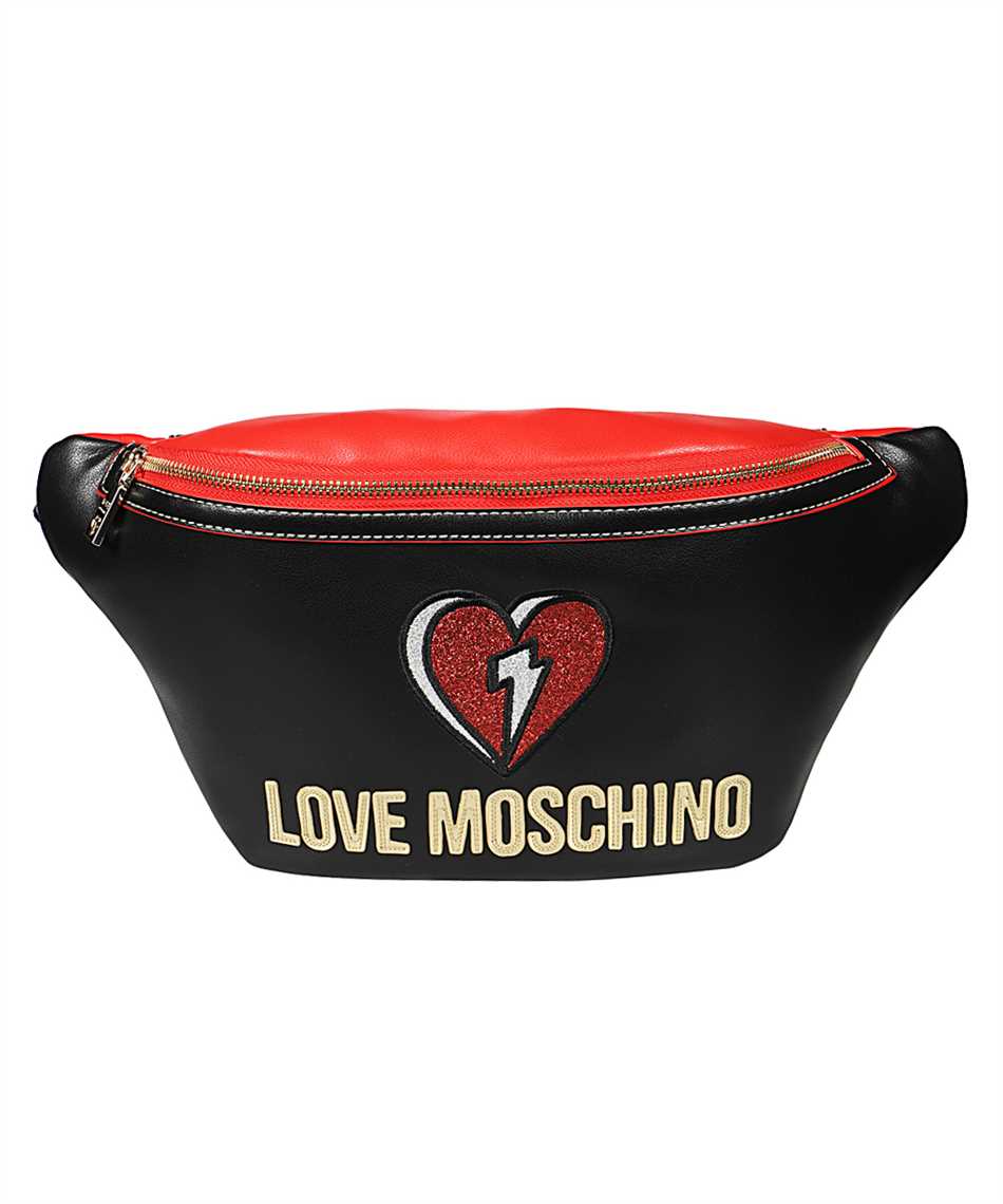 love moschino glitter heart bag