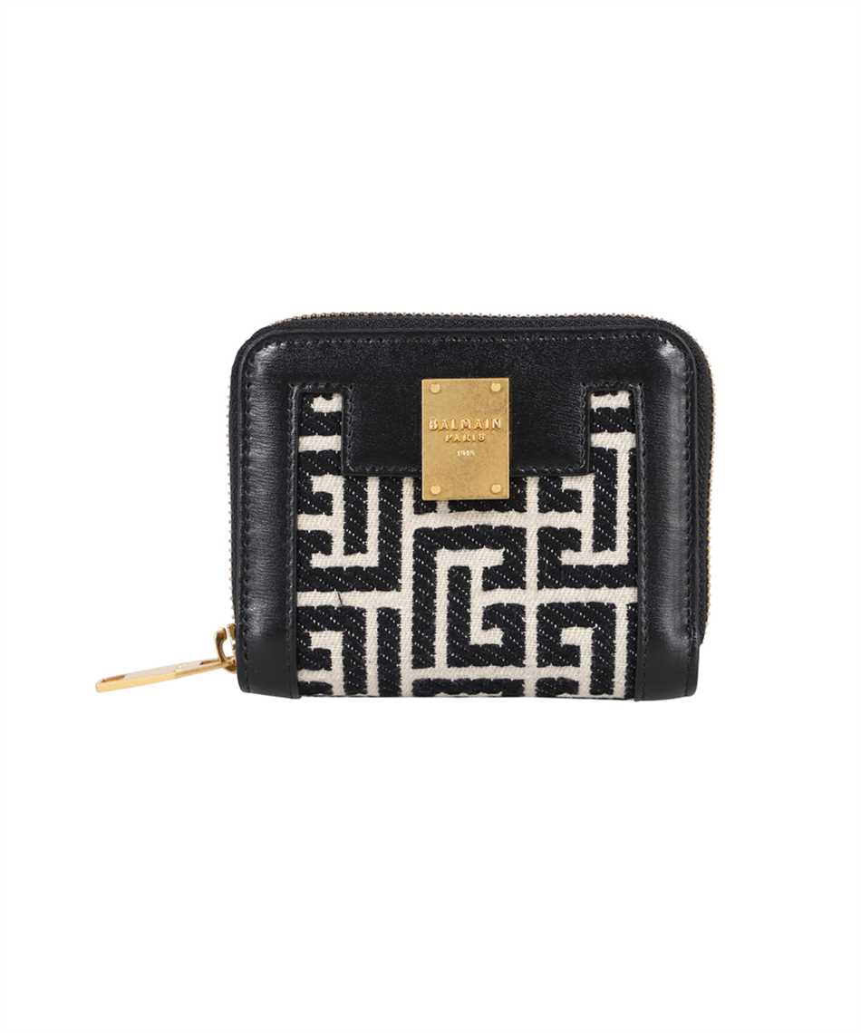 Balmain 1945 Wallet in Two-Tone Jacquard