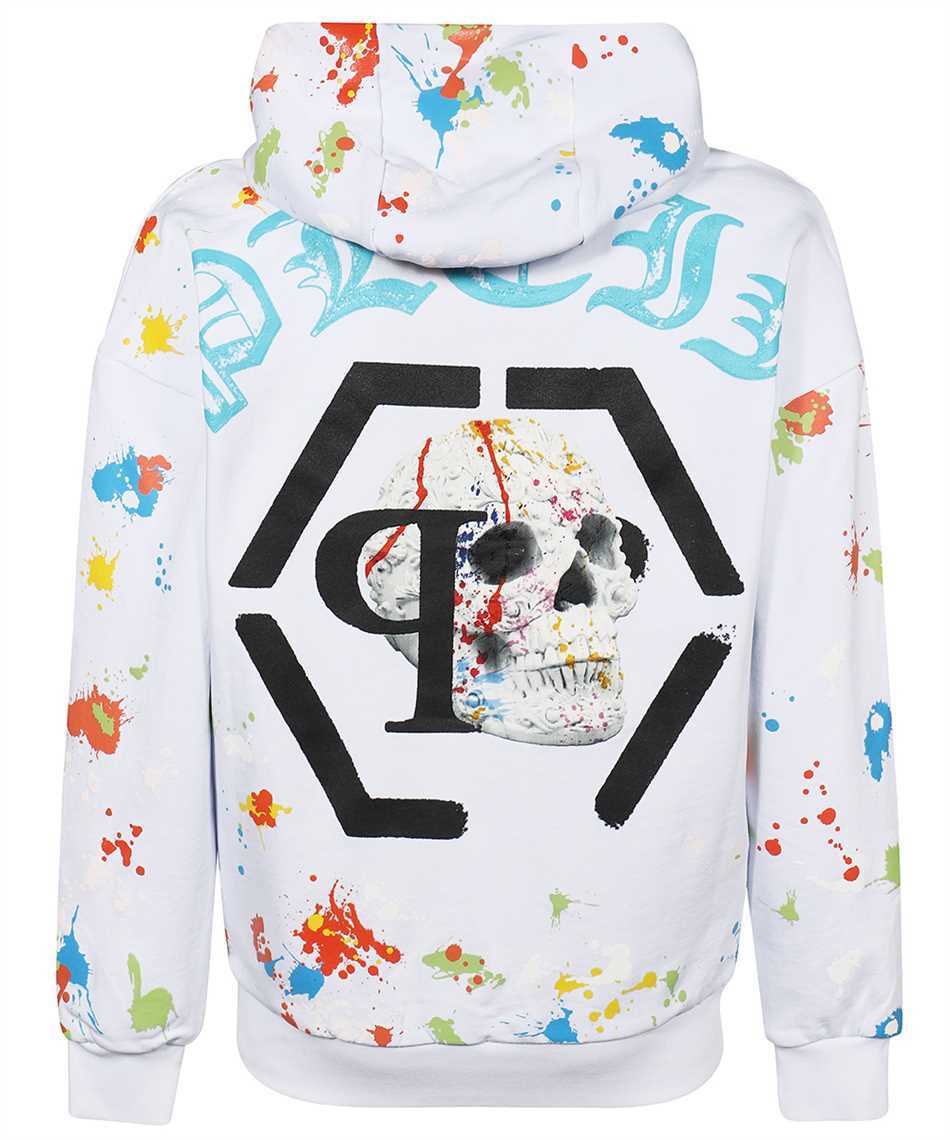 Philipp Plein SACC MJB2905 PJO002N DRIPPING SKULL Felpa 2